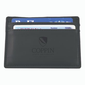 Slim Wallet with Money Clip - Coppin State Eagles