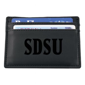Slim Wallet with Money Clip - SDSU Aztecs