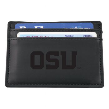 Slim Wallet with Money Clip - Oregon State Beavers