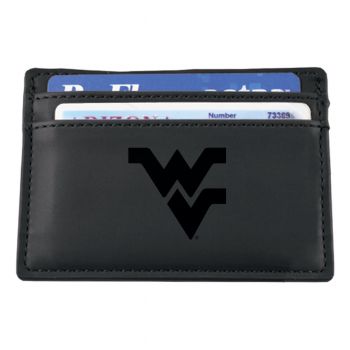 Slim Wallet with Money Clip - West Virginia Mountaineers
