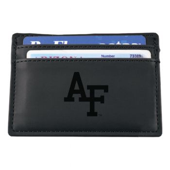 Slim Wallet with Money Clip - Air Force Falcons