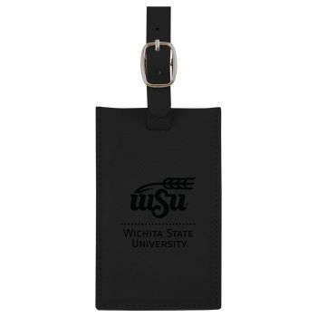Travel Baggage Tag with Privacy Cover - Wichita State Shocker