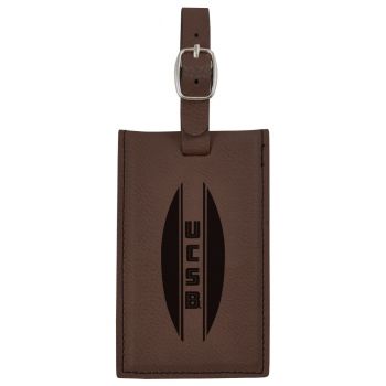 Travel Baggage Tag with Privacy Cover - UCSB Gauchos