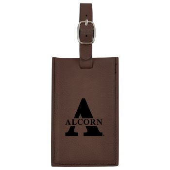 Travel Baggage Tag with Privacy Cover - Alcorn State Braves