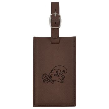 Travel Baggage Tag with Privacy Cover - Tulane Pelicans