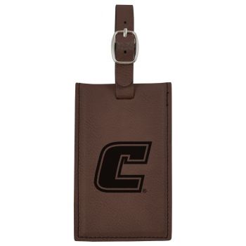 Travel Baggage Tag with Privacy Cover - Tennessee Chattanooga Mocs