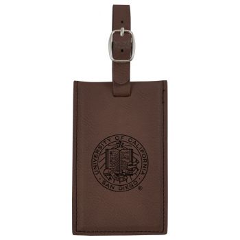 Travel Baggage Tag with Privacy Cover - UCSD Tritons