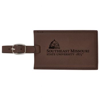 Travel Baggage Tag with Privacy Cover - SEASTMO Red Hawks