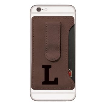 Cell Phone Card Holder Wallet with Money Clip - Lipscomb Bison