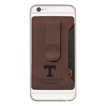 Cell Phone Card Holder Wallet with Money Clip - Tennessee Volunteers