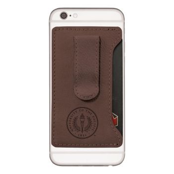 Cell Phone Card Holder Wallet with Money Clip - Pacific Tigers