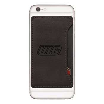 Cell Phone Card Holder Wallet - UIC Flames