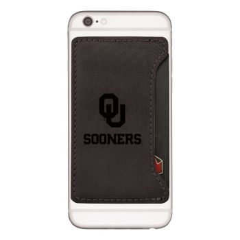 Cell Phone Card Holder Wallet - Oklahoma Sooners