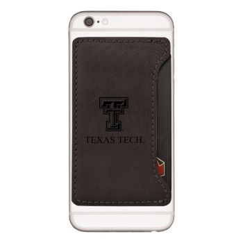Cell Phone Card Holder Wallet - Texas Tech Red Raiders
