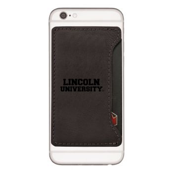 Cell Phone Card Holder Wallet - Lincoln University Tigers