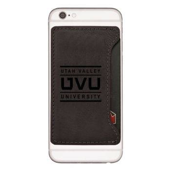 Cell Phone Card Holder Wallet - UVU Wolverines