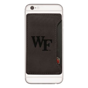 Cell Phone Card Holder Wallet - Wake Forest Demon Deacons