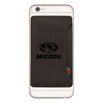 Cell Phone Card Holder Wallet - Mizzou Tigers