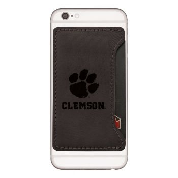 Cell Phone Card Holder Wallet - Clemson Tigers