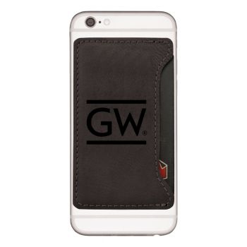 Cell Phone Card Holder Wallet - GWU Colonials