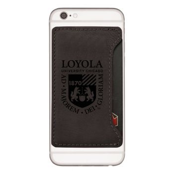 Cell Phone Card Holder Wallet - Loyola Ramblers