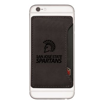 Cell Phone Card Holder Wallet - San Jose State Spartans