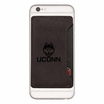 Cell Phone Card Holder Wallet - UConn Huskies