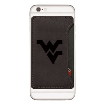 Cell Phone Card Holder Wallet - West Virginia Mountaineers