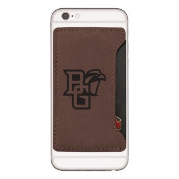 Cell Phone Card Holder Wallet with Money Clip - Bowling Green State Falcons