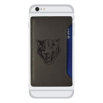 Faux Leather Cell Phone Card Holder - SUNY Buffalo Bengals