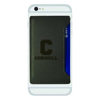 Faux Leather Cell Phone Card Holder - Cornell Big Red