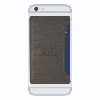Faux Leather Cell Phone Card Holder - Pittsburgh Panthers
