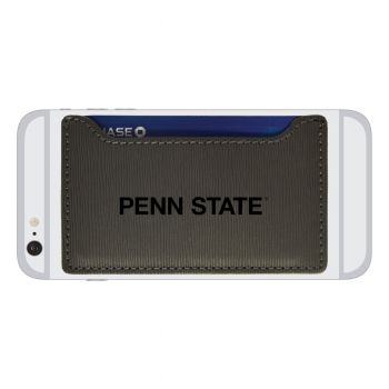 Faux Leather Cell Phone Card Holder - Penn State Lions