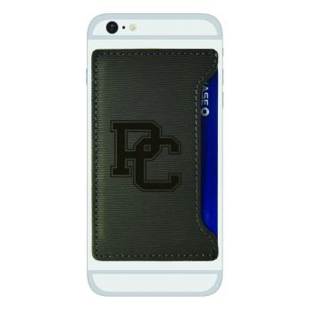 Faux Leather Cell Phone Card Holder - Presbyterian Blue Hose
