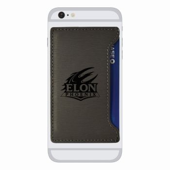 Faux Leather Cell Phone Card Holder - Elon Phoenix