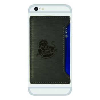 Faux Leather Cell Phone Card Holder - SE Louisiana Lions