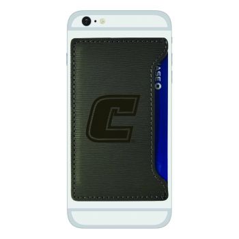 Faux Leather Cell Phone Card Holder - Tennessee Chattanooga Mocs