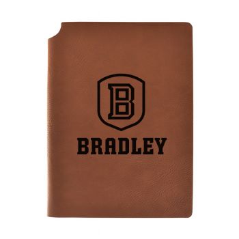 Leather Hardcover Notebook Journal - Bradley Braves