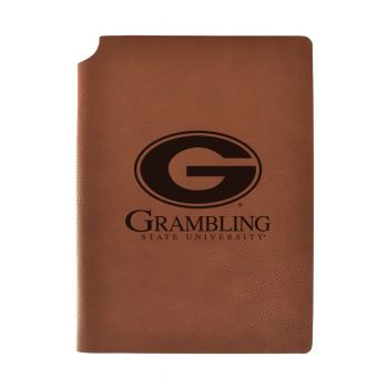 Leather Hardcover Notebook Journal - Grambling State Tigers