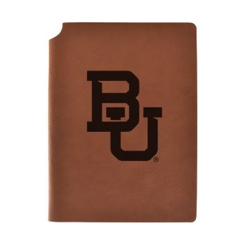 Leather Hardcover Notebook Journal - Baylor Bears