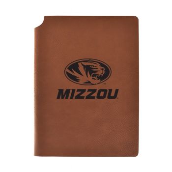 Leather Hardcover Notebook Journal - Mizzou Tigers