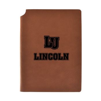 Leather Hardcover Notebook Journal - Lincoln University Tigers