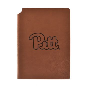Leather Hardcover Notebook Journal - Pittsburgh Panthers