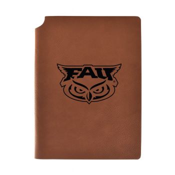 Leather Hardcover Notebook Journal - FAU Owls