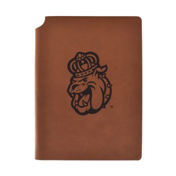 Leather Hardcover Notebook Journal - James Madison Dukes