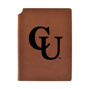 Leather Hardcover Notebook Journal - Campbell Fighting Camels