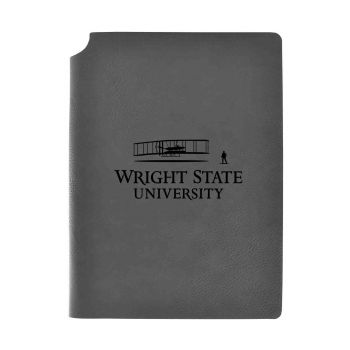 Leather Hardcover Notebook Journal - Wright State Raiders