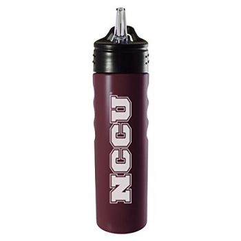 24 oz Stainless Steel Sports Water Bottle - North Carolina Central Eagles