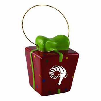 Ceramic Gift Box Shaped Holiday - Rhode Island Rams