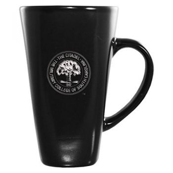 16 oz Square Ceramic Coffee Mug - Citadel Bulldogs
